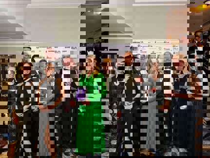 Brain In Hand team at Blueberry awards